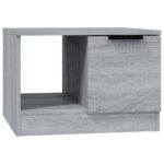 vidaXL Konferenčný stolík sivý dub sonoma 50x50x36 cm spracované drevo – Obrázok 2