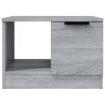 vidaXL Konferenčný stolík sivý dub sonoma 50x50x36 cm spracované drevo – Obrázok 5