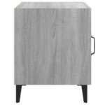 vidaXL Nočné stolíky 2 ks sivý dub sonoma spracované drevo – Obrázok 5