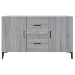 vidaXL Komoda, sivá sonoma 100x36x60 cm, kompozitné drevo – Obrázok 5