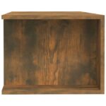 vidaXL TV skrinka s LED, tmavý dub 135x39x30 cm – Obrázok 5