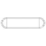 vidaXL Gabiónový vyvýšený záhon pozinkované železo 400x100x50 cm – Obrázok 6