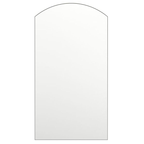 vidaXL Zrkadlo s LED svetlami 90x45 cm sklenené oblúkové – Obrázok 4