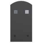 vidaXL Zrkadlo s LED svetlami 90x45 cm sklenené oblúkové – Obrázok 6