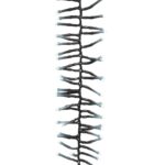 vidaXL Reťaz so zhlukmi LED, 400 diód, studená biela 7,4 m, PVC – Obrázok 2