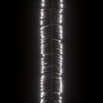 vidaXL Reťaz so zhlukmi LED, 400 diód, studená biela 7,4 m, PVC – Obrázok 4