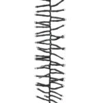 vidaXL Reťaz so zhlukmi LED, 400 diód, studená biela 7,4 m, PVC – Obrázok 5