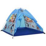 vidaXL Detský stan na hranie s 250 loptičkami modrý 120x120x90 cm – Obrázok 3