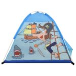 vidaXL Detský stan na hranie s 250 loptičkami modrý 120x120x90 cm – Obrázok 4