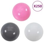 vidaXL Detský stan na hranie s 250 loptičkami modrý 120x120x90 cm – Obrázok 7