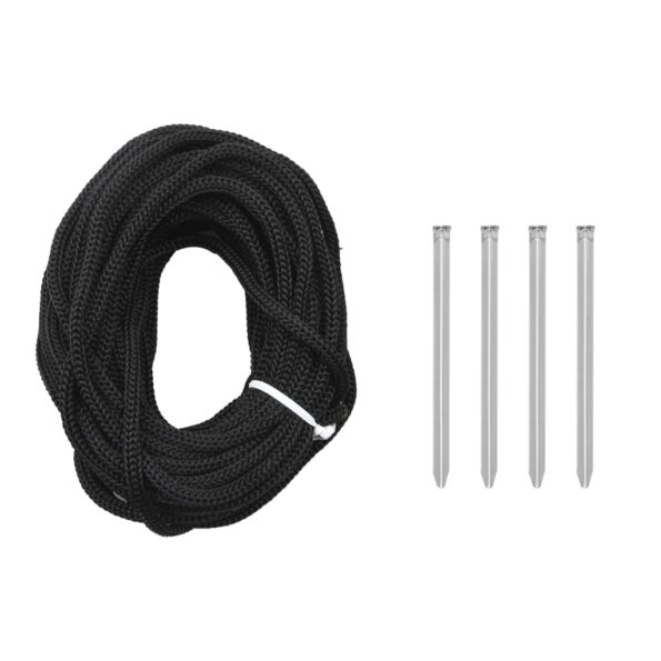 vidaXL Vianočný stromček kužeľ studený biely 1400 LED 160x500 cm – Obrázok 7