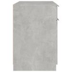 vidaXL Stôl betónovosivý 100x50x75 cm spracované drevo – Obrázok 8