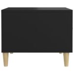 vidaXL Konferenčný stolík čierny 50x50x40 cm spracované drevo – Obrázok 8
