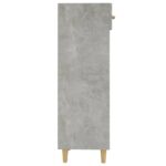 vidaXL Botník betónovo sivý 30x35x105 cm spracované drevo – Obrázok 5