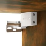 vidaXL Zrkadlová skrinka s LED dymový dub 76x15x55 cm – Obrázok 10