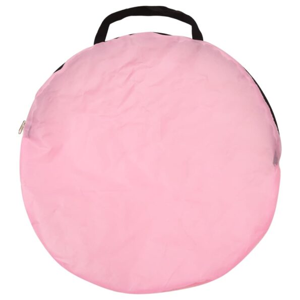 vidaXL Detský stan na hranie ružový 100x100x127 cm – Obrázok 8