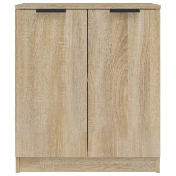 vidaXL Komody 2 ks dub sonoma 60x30x70 cm spracované drevo – Obrázok 4