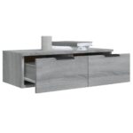 vidaXL Nástenné skrinky 2 ks sivé sonoma 68x30x20 cm spracované drevo – Obrázok 5