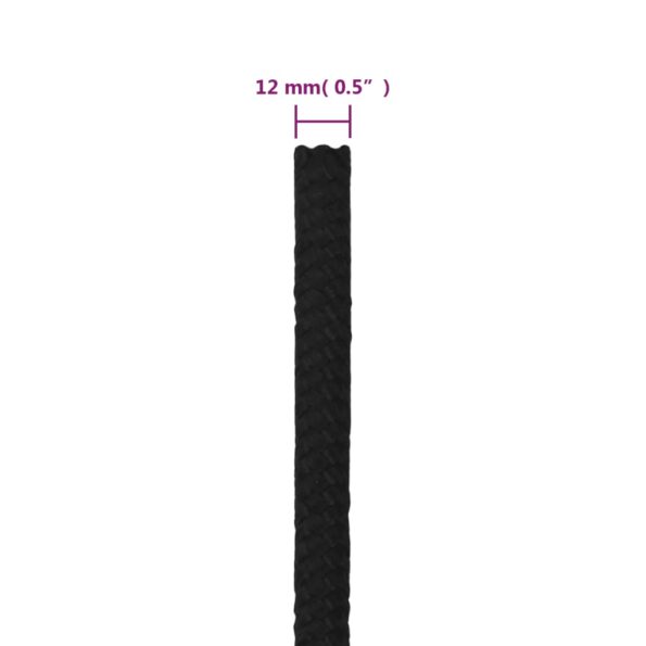 VXL8720287131076_g_en_hd_5.jpg vidaXL Pracovné lano čierne 12 mm 100 m polyester – Obrázok 6