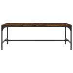 vidaXL Konferenčný stolík dymový dub 80x50x35 cm spracované drevo – Obrázok 4