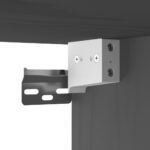 vidaXL Nástenná skrinka sivá 60x30x35 cm masívna borovica – Obrázok 7