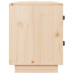 vidaXL Lavica na topánky 100x34x45 cm masívna borovica – Obrázok 8