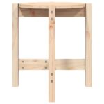 vidaXL Konferenčný stolík Ø42,5x45 cm borovicový masív – Obrázok 5