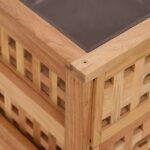 vidaXL Nočné stolíky 2 ks 34x34x34 cm orechový masív – Obrázok 8