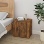 vidaXL Nočné stolíky 2 ks dymový dub 50x39x47 cm – Obrázok 3