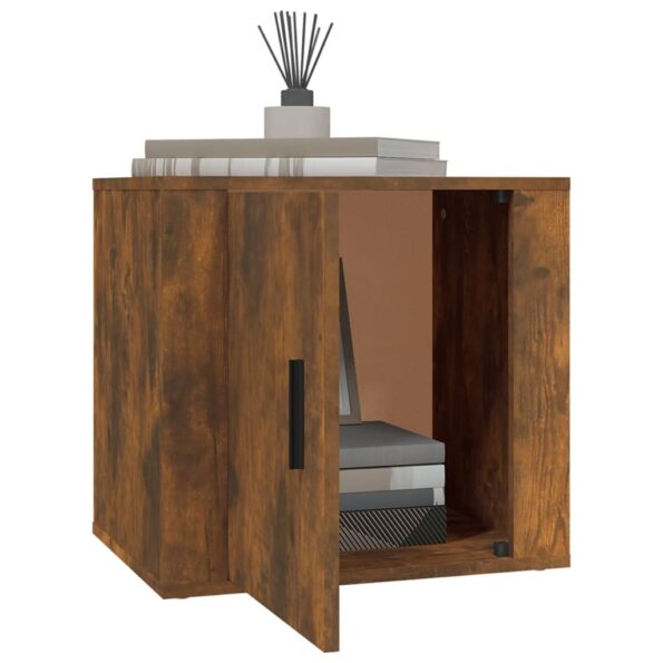 vidaXL Nočné stolíky 2 ks dymový dub 50x39x47 cm – Obrázok 4
