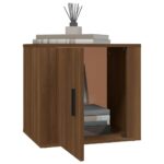 vidaXL Nočné stolíky 2 ks hnedý dub 50x39x47 cm – Obrázok 4