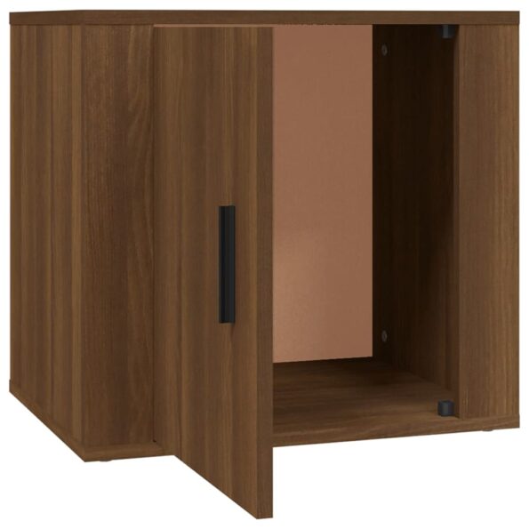 vidaXL Nočné stolíky 2 ks hnedý dub 50x39x47 cm – Obrázok 8