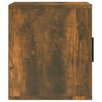 vidaXL TV skrinka dymový dub 100x35x40 cm spracované drevo – Obrázok 6