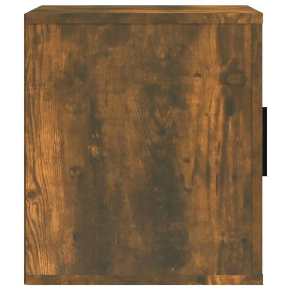 vidaXL TV skrinka dymový dub 100x35x40 cm spracované drevo – Obrázok 6