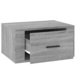 vidaXL Nástenné nočné stolíky 2 ks sivé dub sonoma 50x36x25 cm – Obrázok 8
