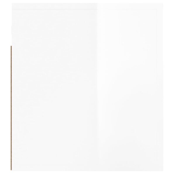 vidaXL Nástenné nočné stolíky 2 ks lesklé biele 50x36x40 cm – Obrázok 8