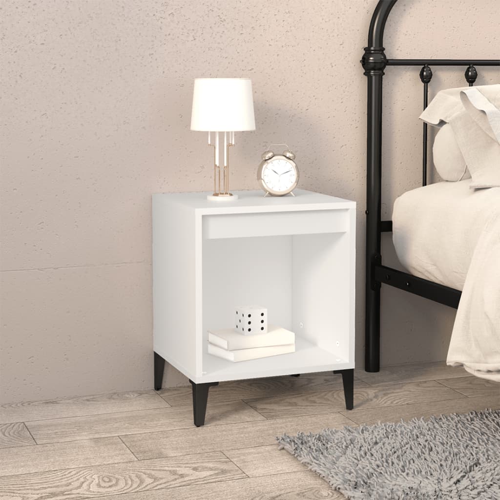 VXL8720287226680_m_en_hd_1.jpg vidaXL Nočný stolík biely 40x35x50 cm – Obrázok 1