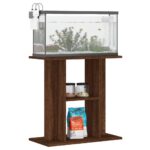 vidaXL Stojan na akvárium hnedý dub 60x30x60 cm kompozitné drevo – Obrázok 3