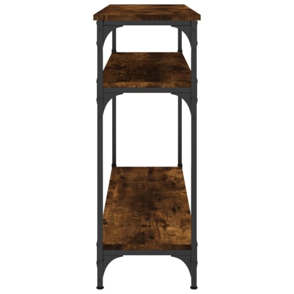 VXL8720845419882_g_en_hd_3.jpg vidaXL Konzolový stolík dymový dub 100x29x75 cm kompozitné drevo – Obrázok 5