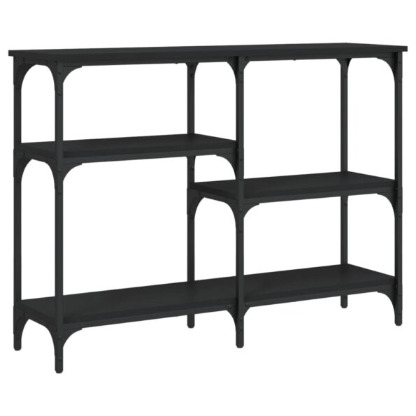 VXL8720845420314_a_en_hd_1.jpg vidaXL Konzolový stolík čierny 102x29x75 cm kompozitné drevo – Obrázok 2
