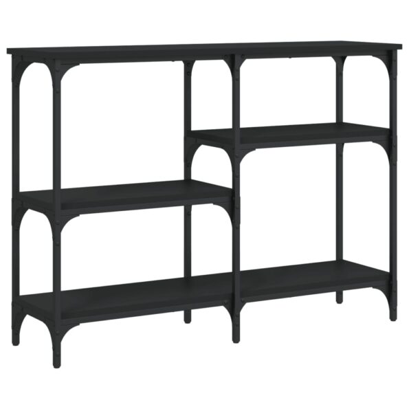 VXL8720845420314_g_en_hd_4.jpg vidaXL Konzolový stolík čierny 102x29x75 cm kompozitné drevo – Obrázok 6