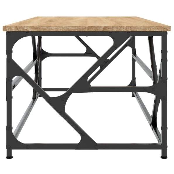 vidaXL Konferenčný stolík dub sonoma 100x50x40 cm spracované drevo – Obrázok 5