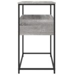 vidaXL Konzolový stolík sivý sonoma 75x40x75 cm kompozitné drevo – Obrázok 7