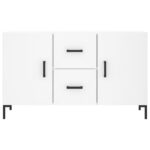 vidaXL Komoda, biela 100x36x60 cm, kompozitné drevo – Obrázok 6