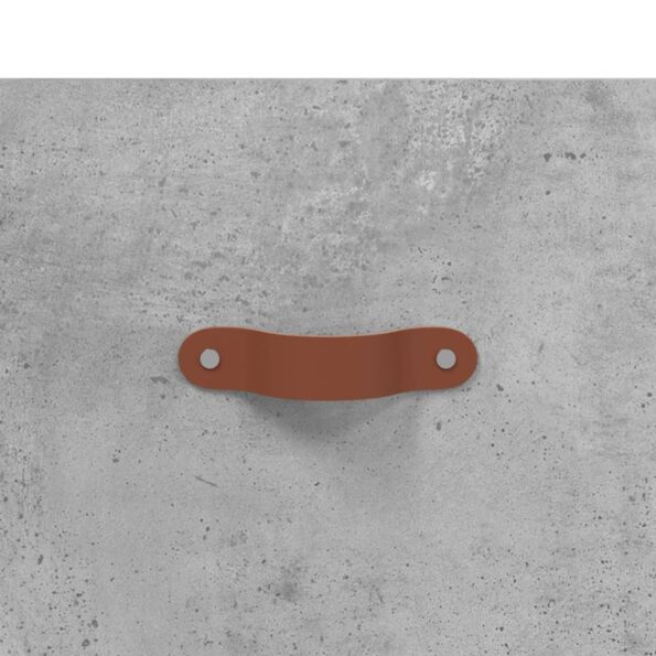 vidaXL Konferenčný stolík betónovo sivý 50x50x40 cm kompozitné drevo – Obrázok 9