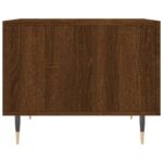vidaXL Konferenčné stolíky 2 ks hnedý dub 50x50x40 cm kompozitné drevo – Obrázok 8