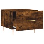 vidaXL Konferenčné stolíky 2 ks dymový dub 50x50x40cm kompozitné drevo – Obrázok 7