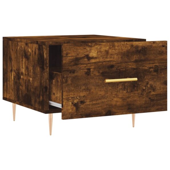 vidaXL Konferenčné stolíky 2 ks dymový dub 50x50x40cm kompozitné drevo – Obrázok 7