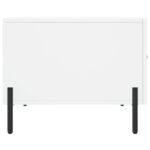 vidaXL Konferenčný stolík biely 50x50x40 cm kompozitné drevo – Obrázok 7