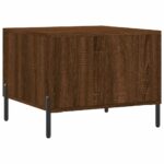 vidaXL Konferenčné stolíky 2 ks hnedý dub 50x50x40 cm kompozitné drevo – Obrázok 9